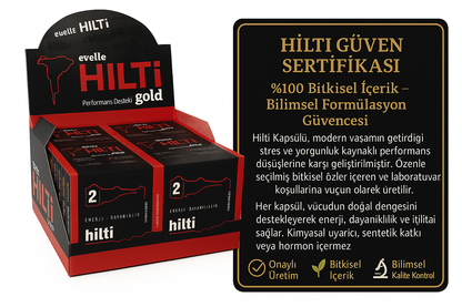 HİLTİ – %100 Bitkisel Performans Takviyesi